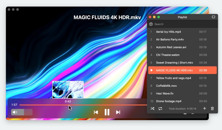 Elmedia - Best DivX Player for Mac